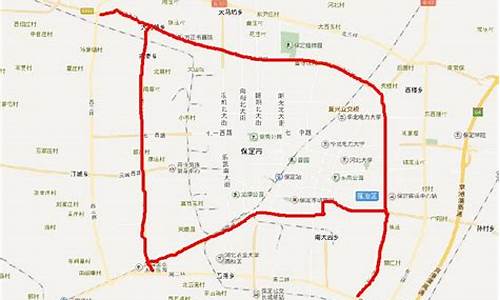 保定有赛道吗_保定联赛绕行路段